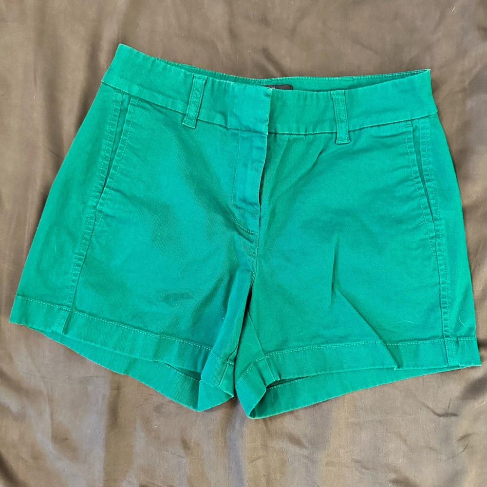J. Crew Chino Shorts | Green | Size 00